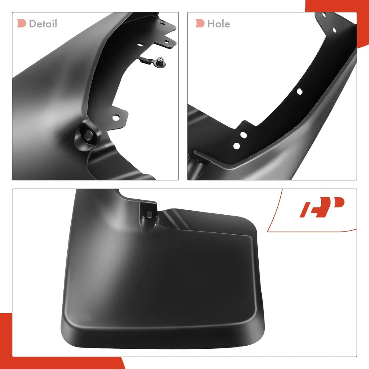 Splash Guards Mud Flaps 4-PC Set D59048