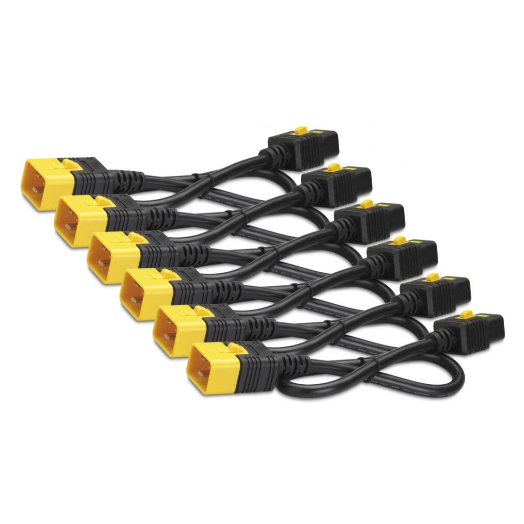 Color Coded Locking Power Cords - 2 ft U50188