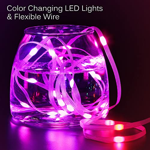 8ft x 6ft 144 LED RGB Color Changing Curtain Lights X87365