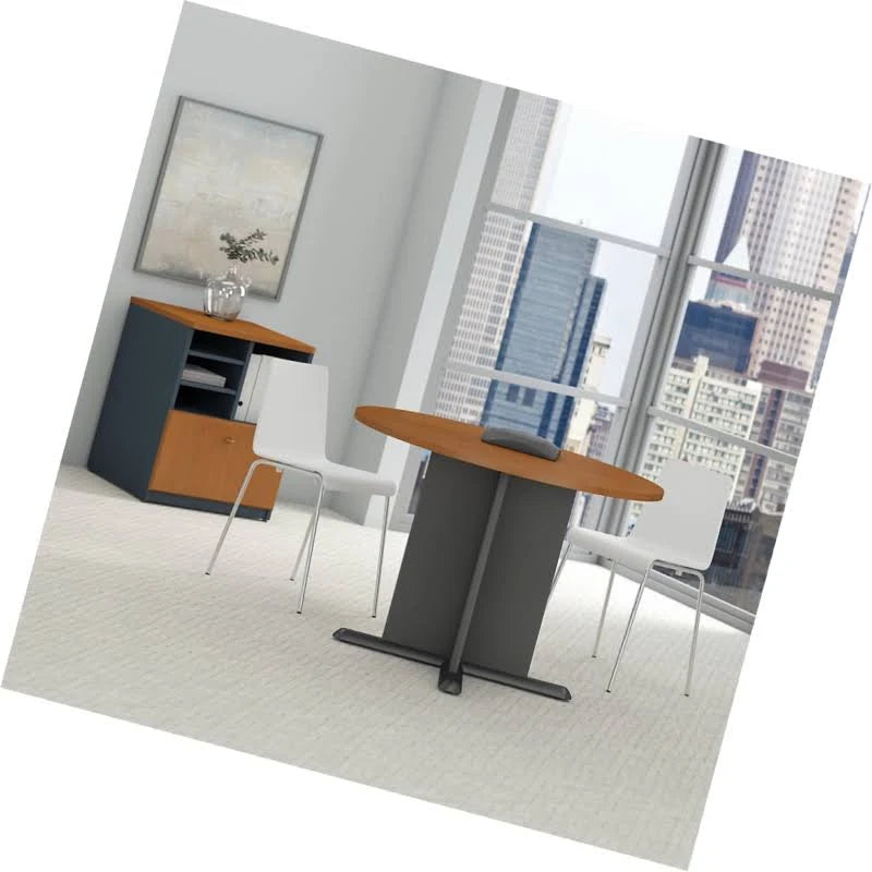 Natural Cherry Round Conference Table W4104