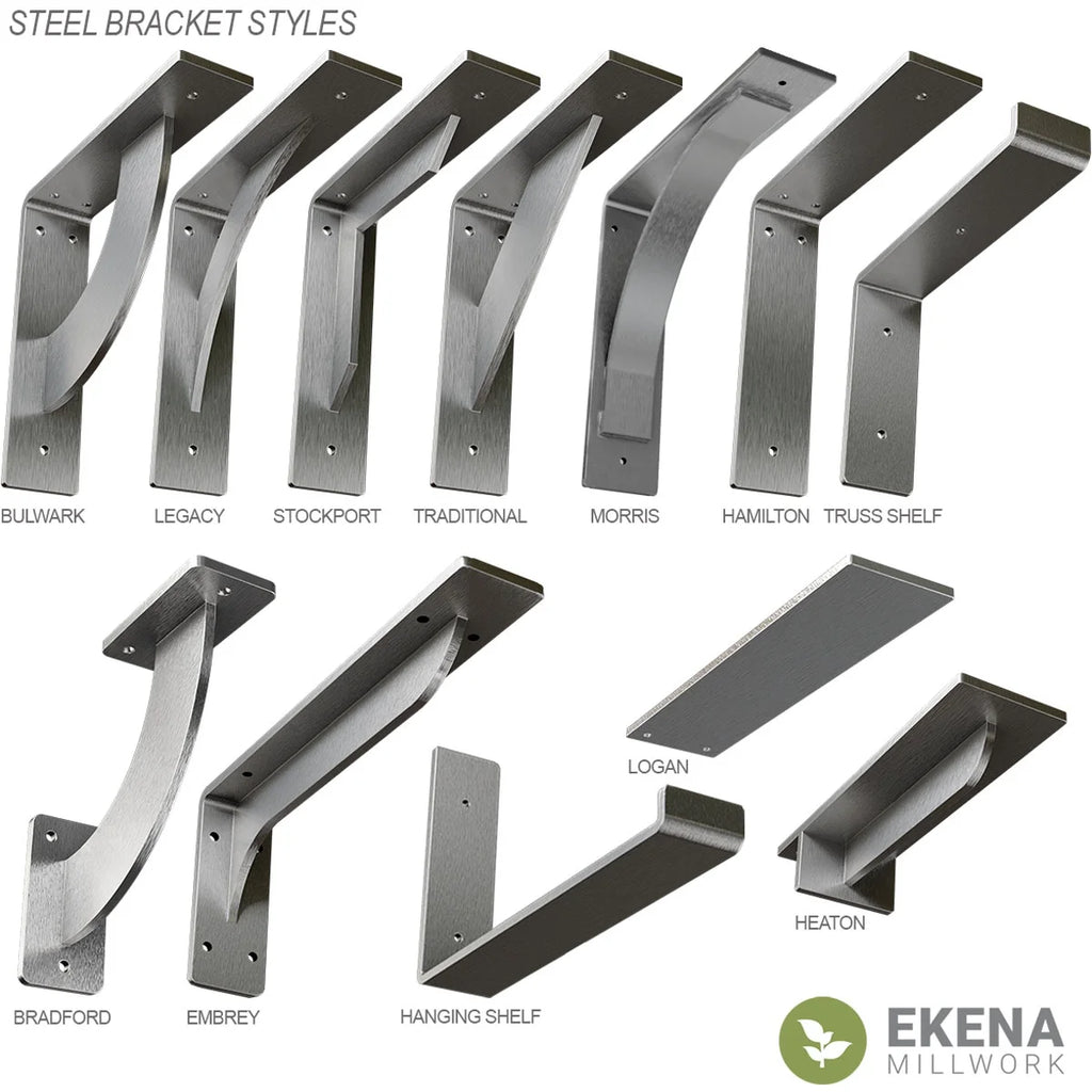Stainless Steel Hamilton Bracket (6-Pack) D59625