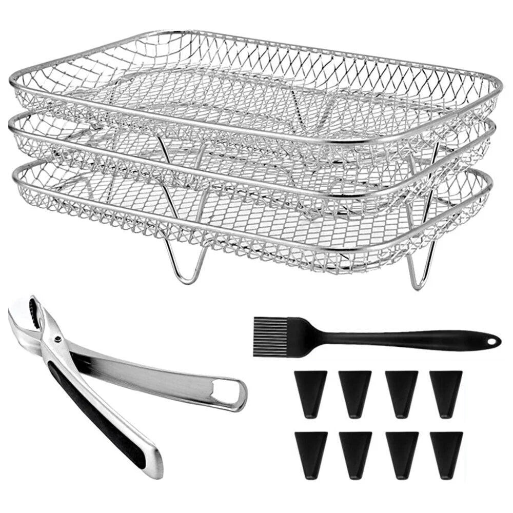Stainless Steel Air Fryer Rack & Accessories D36405