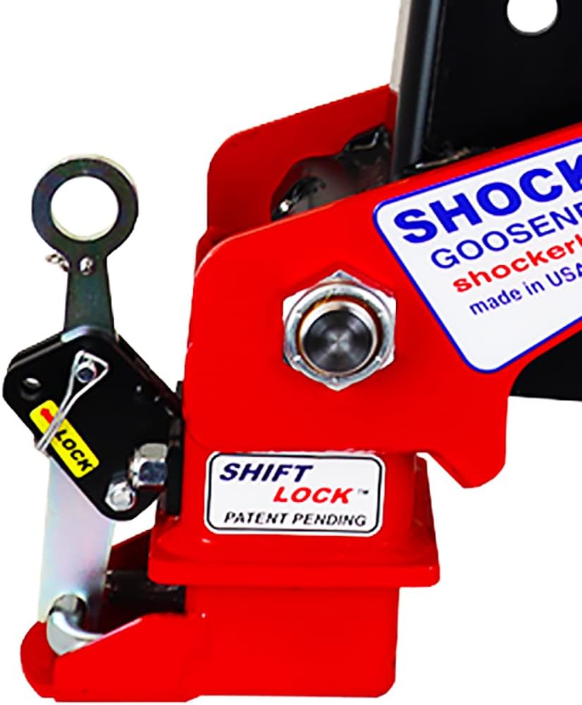 Gooseneck Air Hitch & Coupler, Round 3-15/16" Straight Pin 30K Coupler 9" Offset B765334