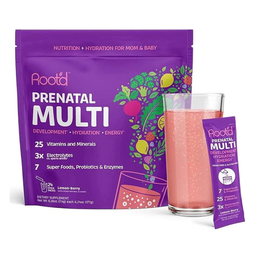Prenatal Multivitamin Powder with Electrolytes 24 Packets B888320