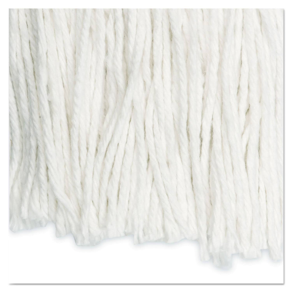White Rayon Cut-End Wet Mop Head, 12/Carton G6141