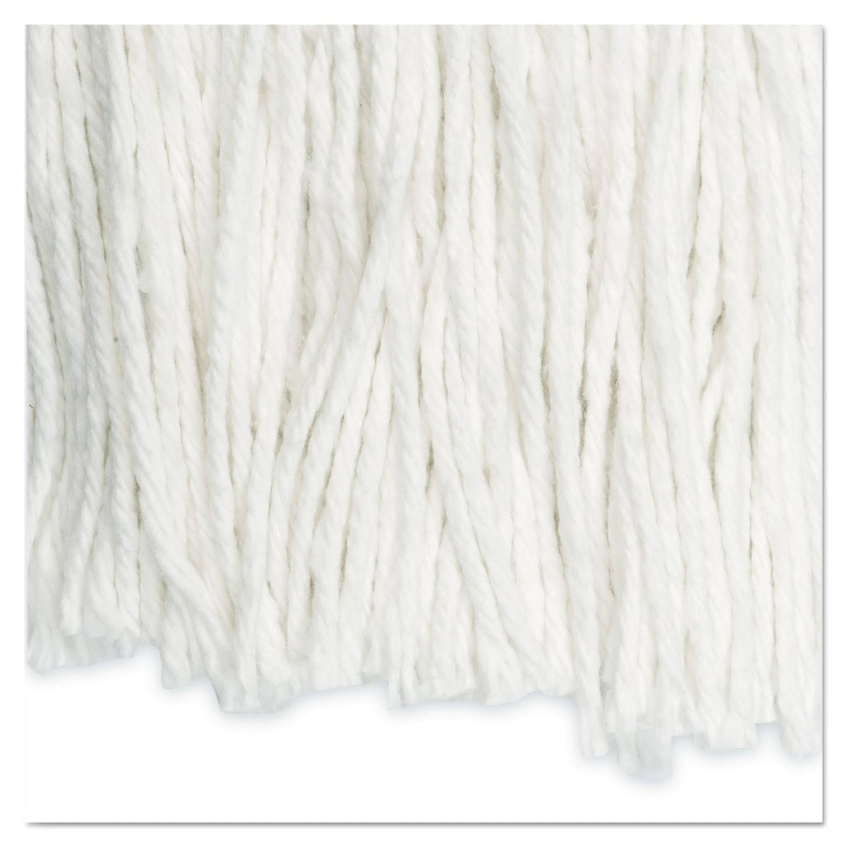 White Rayon Cut-End Wet Mop Head, 12/Carton G6141