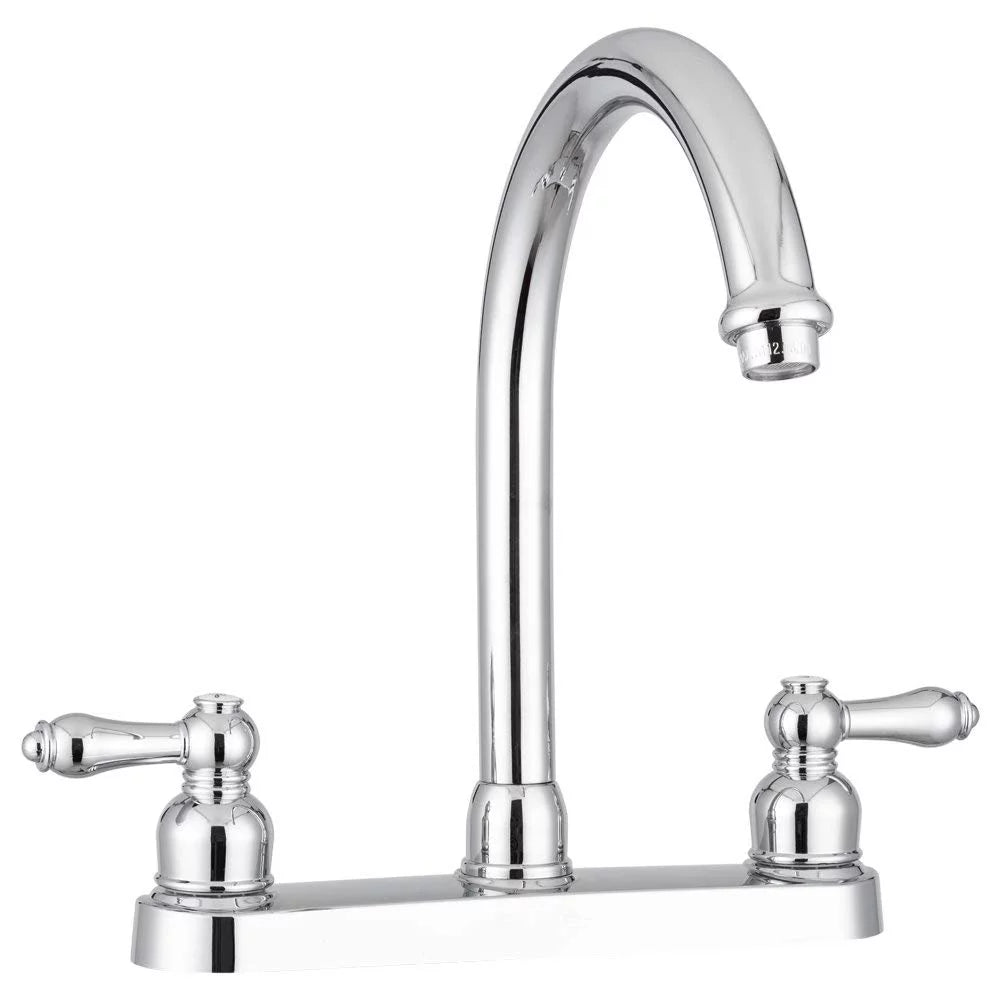 Chrome Polished Non-Metallic RV Kitchen Faucet B4451