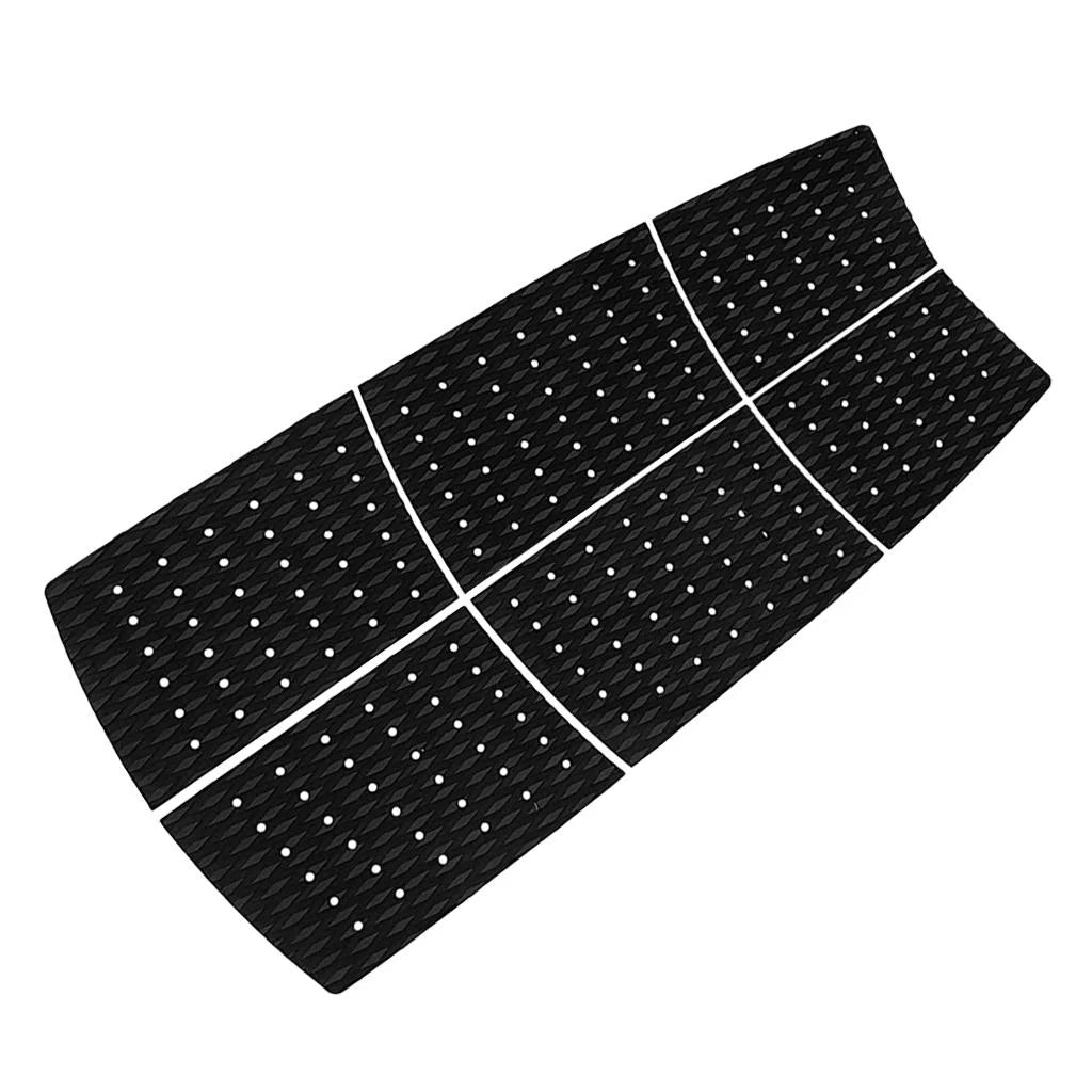 6Pcs Black EVA Surfing Front Foot Traction Pad Deck Grip R9485