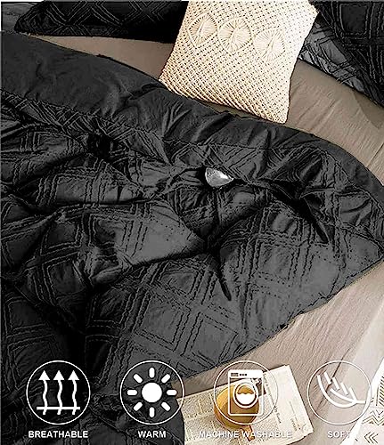 Beige King Comforter Set 3pc 104 x 90 U84983