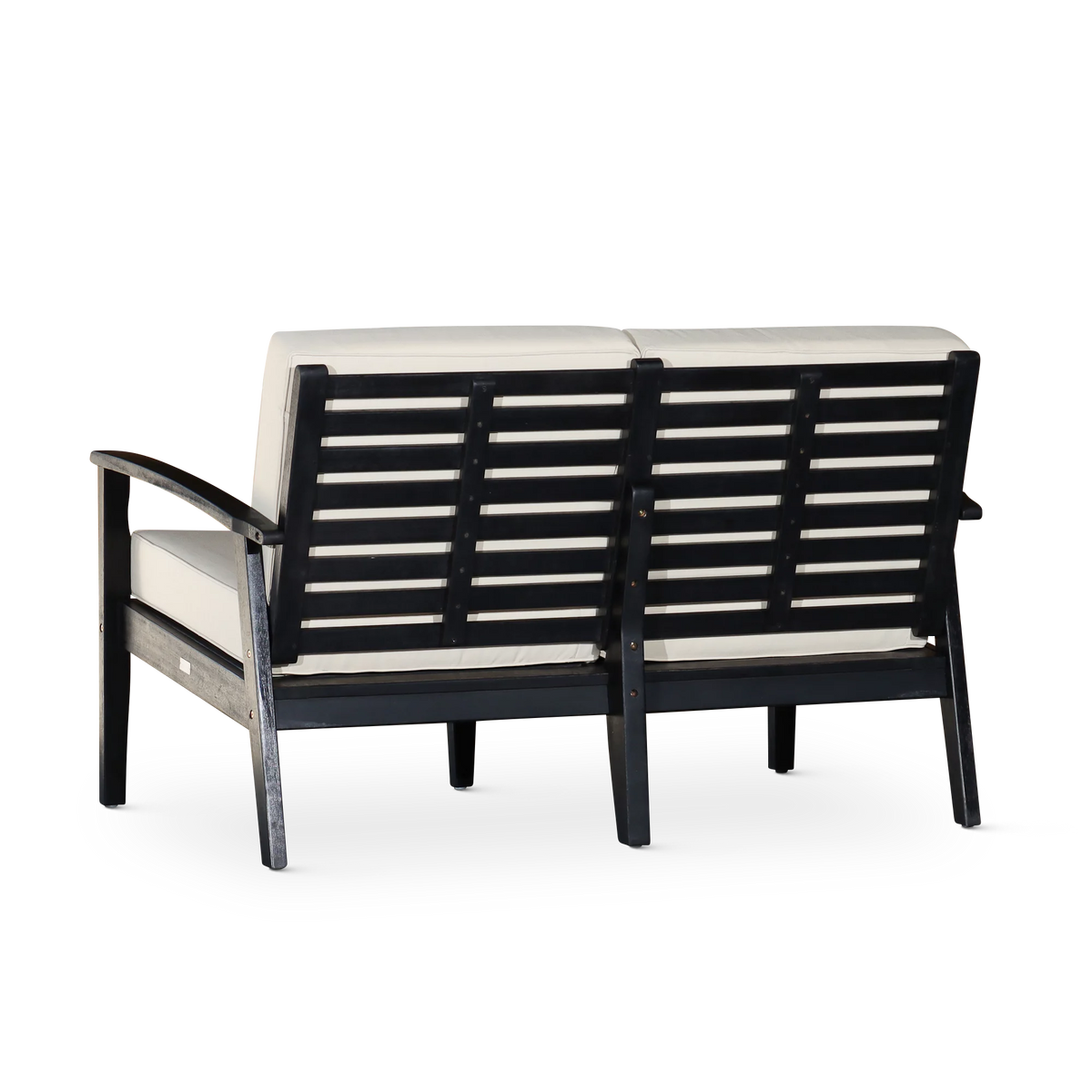Eucalyptus Loveseat with Cream Cushions D123