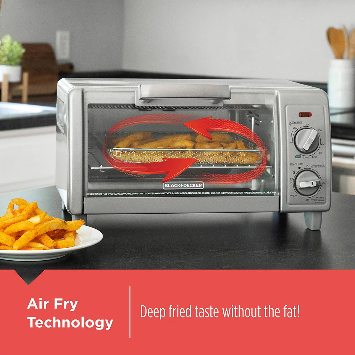 4-Slice Air Fry Toaster Oven U690