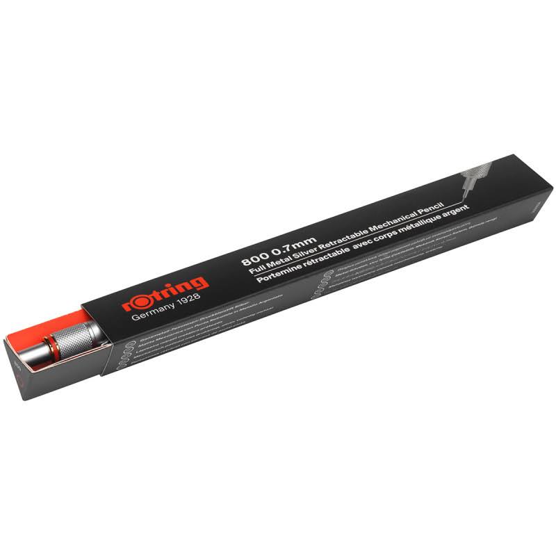 Silver Barrel 0.70mm Mechanical Pencil W60700