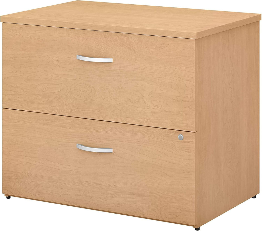 2 Drawer Natural Maple Lateral File Cabinet R927320