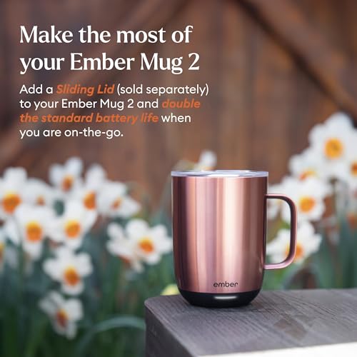 14 Oz App-Controlled Heated Smart Mug O238