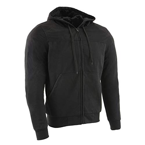 Black Armored Riding Hoodie G270