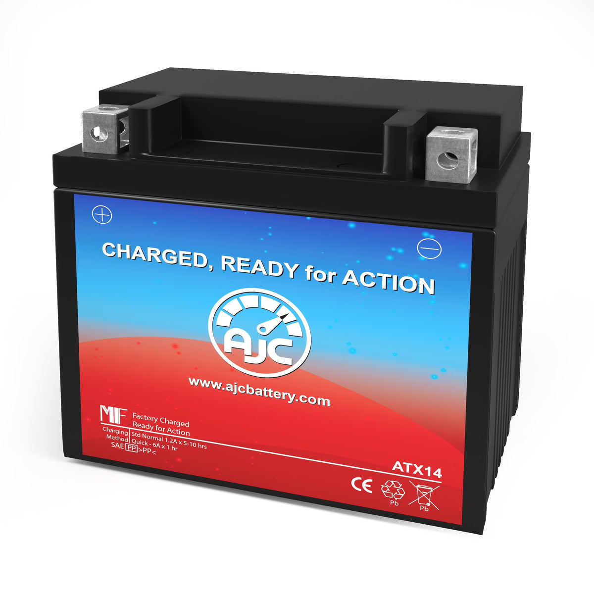 Motorcycle Replacement Battery 1700CC 12V A292