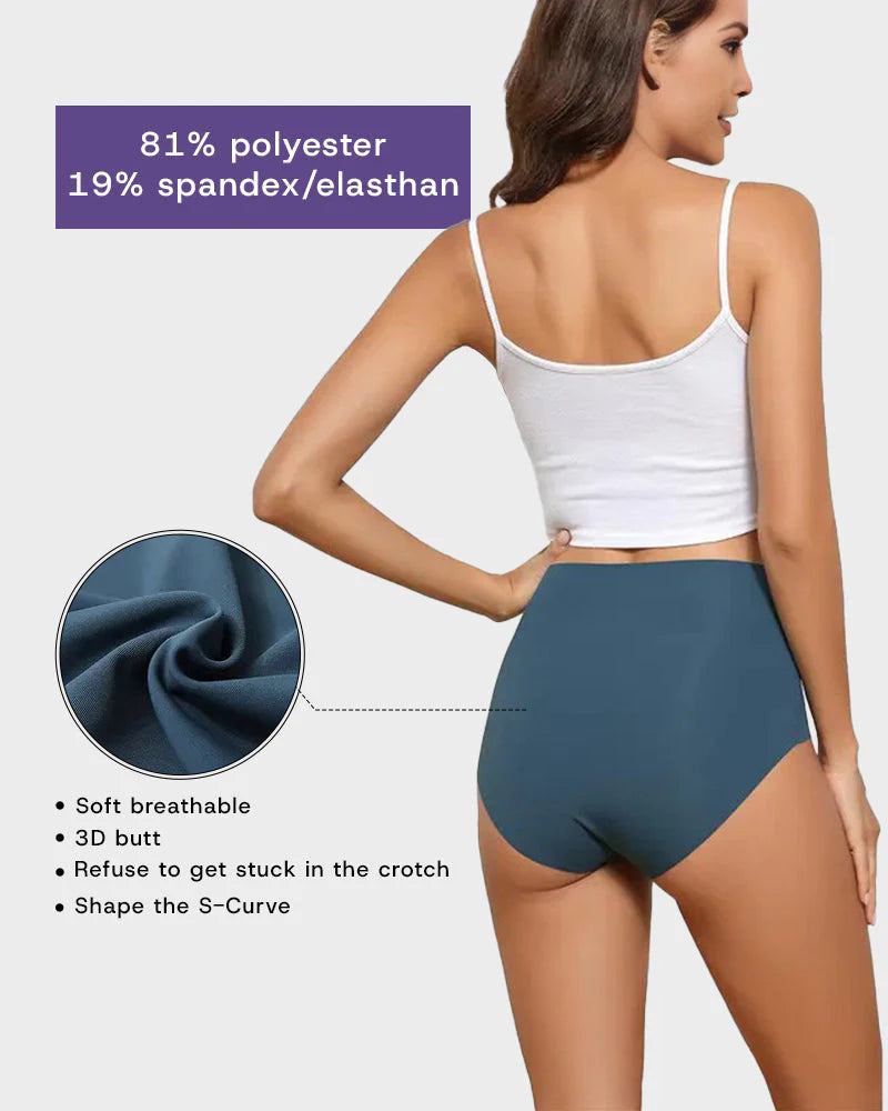 High-Waist No Show Panties 6 Pack C69397