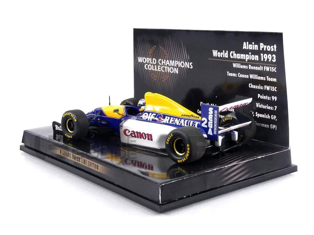 1/43 Williams Renault FW15 Dirty Version C781