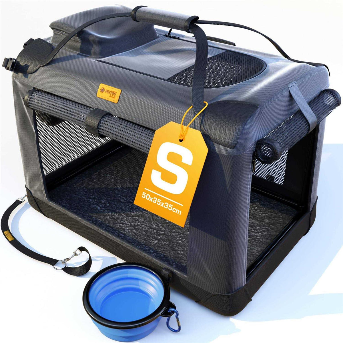 Collapsible Portable Dog Crate Kennel Small D990778
