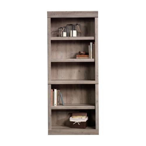 Rustic Gray 5 Shelf Bookcase Y925209