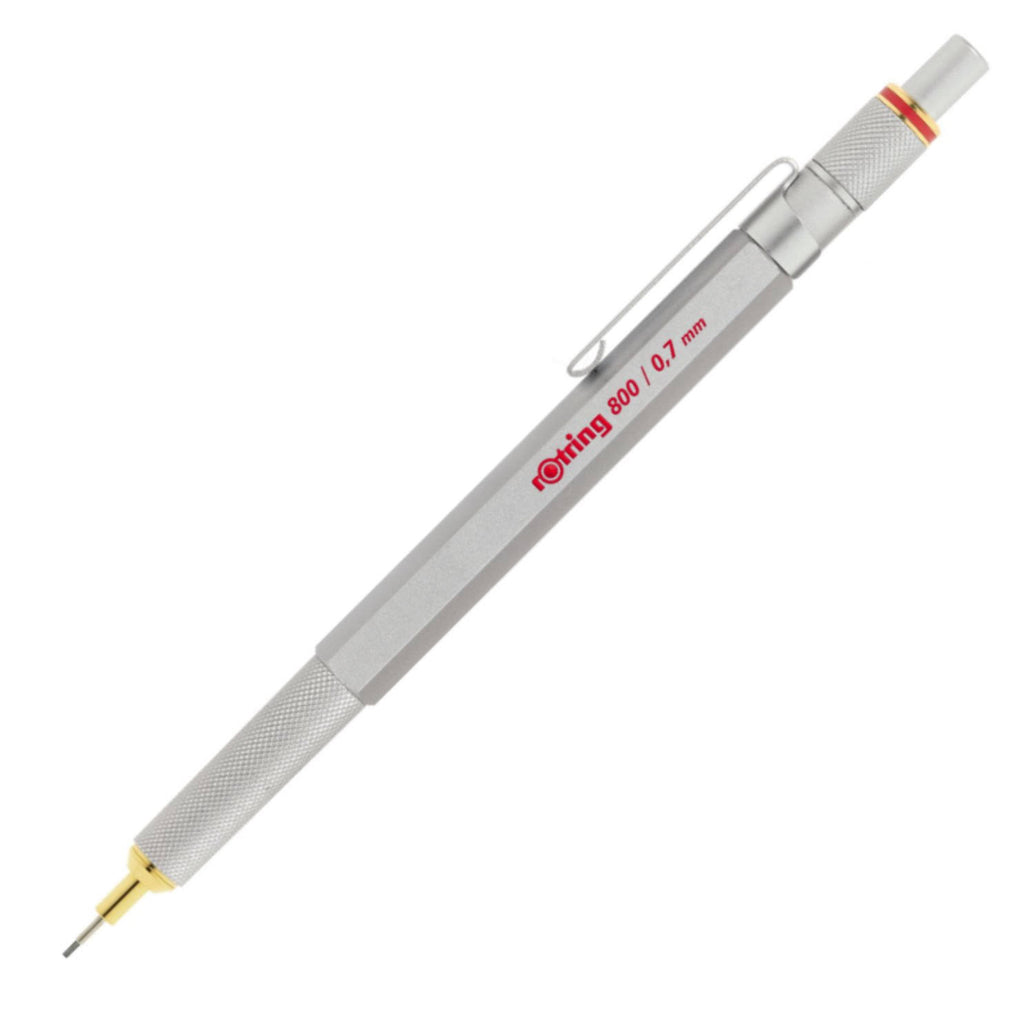 Silver Barrel 0.70mm Mechanical Pencil W60700
