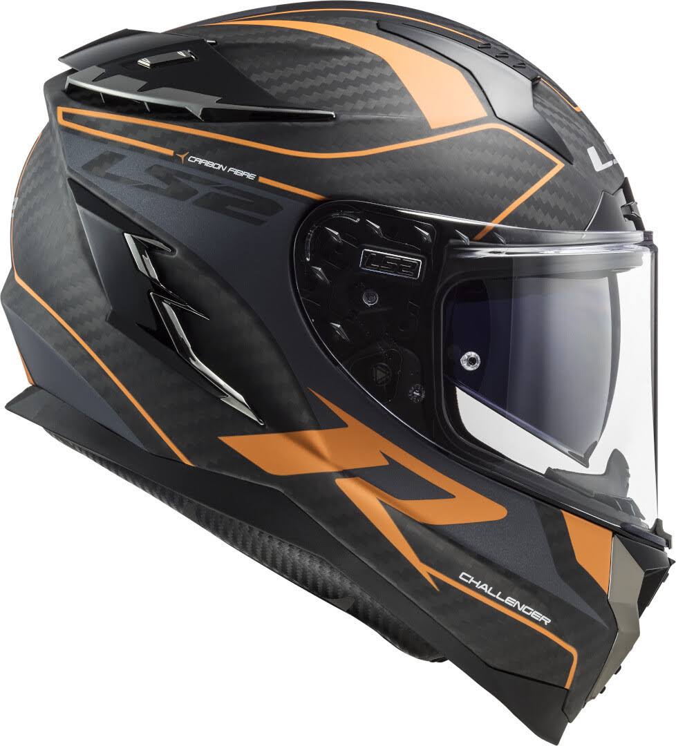 Orange Carbon Helmet, Size Xs Q933403