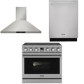 36 Electric Range, Range Hood and Dishwasher I264837