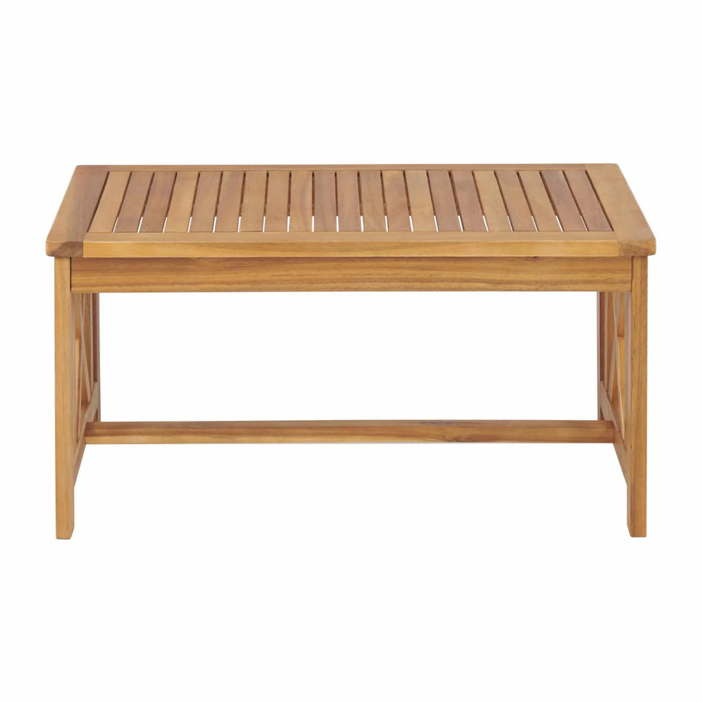 Acacia Wood 4-Piece Outdoor Conversation Set Q385931