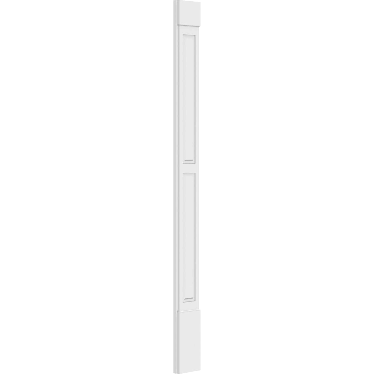 Two Equal Raised Panel PVC Pilaster T672