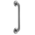 Polished Brass Grab Bar with Hex Flange K5549