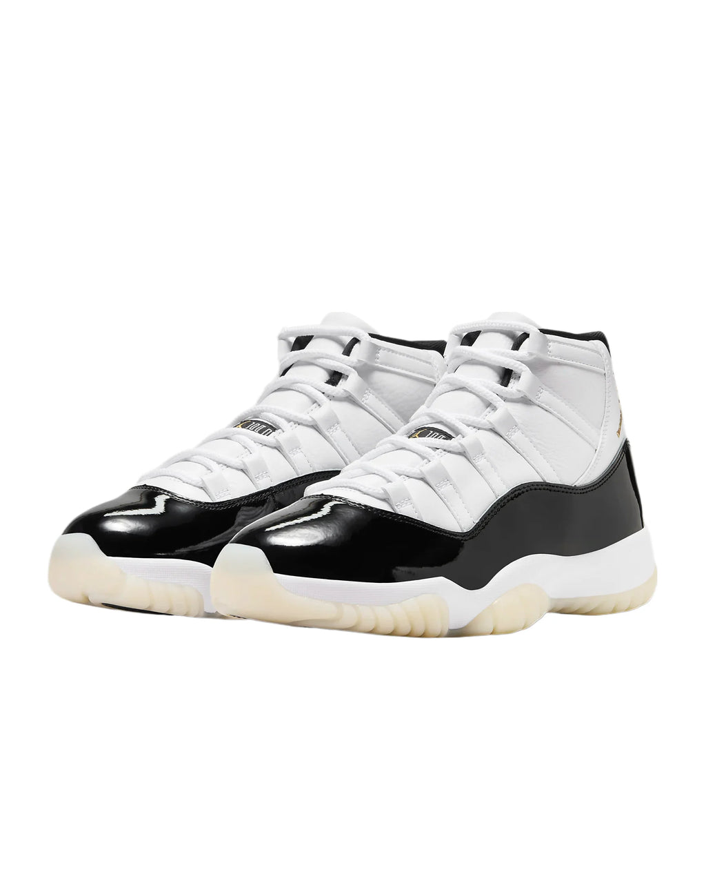 White Metallic Gold Black Sneaker M9625