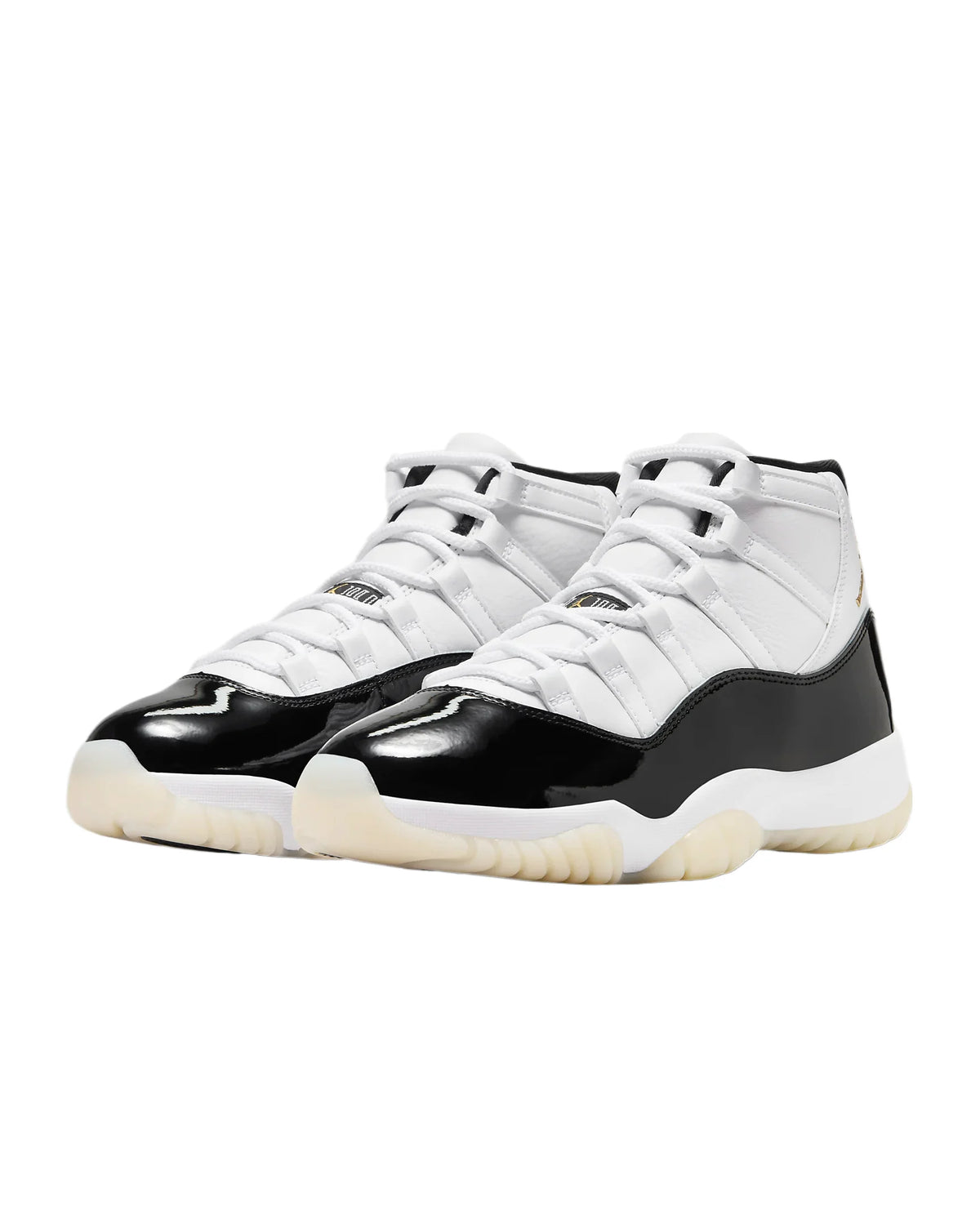 White Metallic Gold Black Sneaker M9625