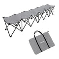 Portable 6-Seater Folding Sideline Bench B497751