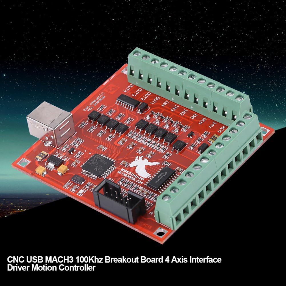 USB 4-Axis Linkage Mach3 Stepper Motor Motion Control Card S169