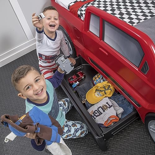 Red Toddler-to-Twin Race Car Bed I7098