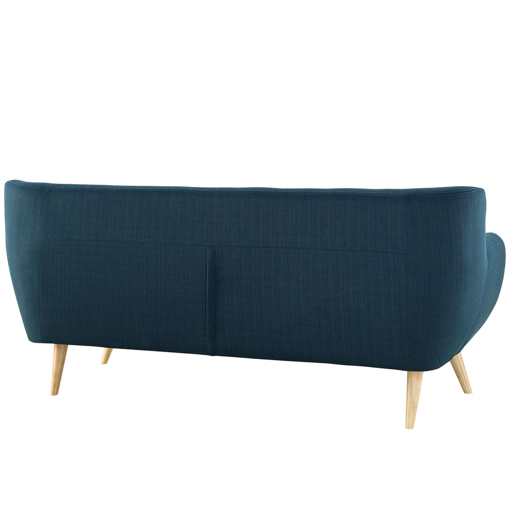 Navy Fabric Two PCS Living Room Set W356836