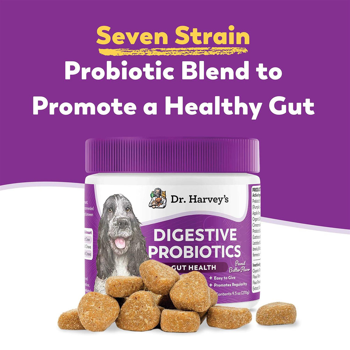 Probiotics Gut Health for Dogs Soft Chews L46268