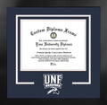 11 x 8.5 in. Black Frame Diploma V5008