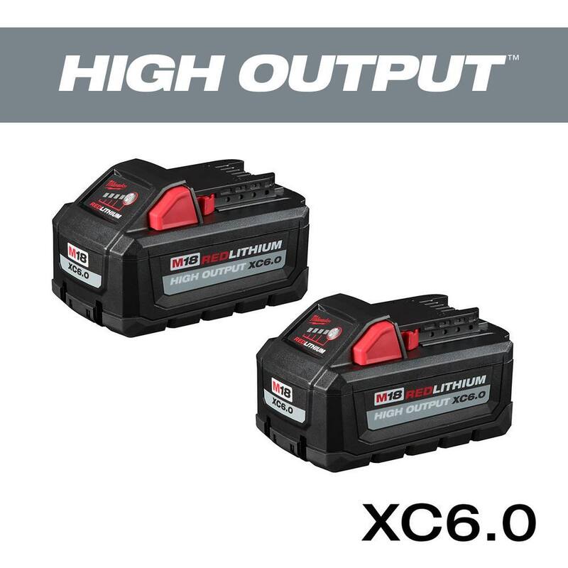 18V Lithium-Ion Brushless Cordless Reciprocating Saw & Caulk Gun with Two 6.0Ah Batteries J47739
