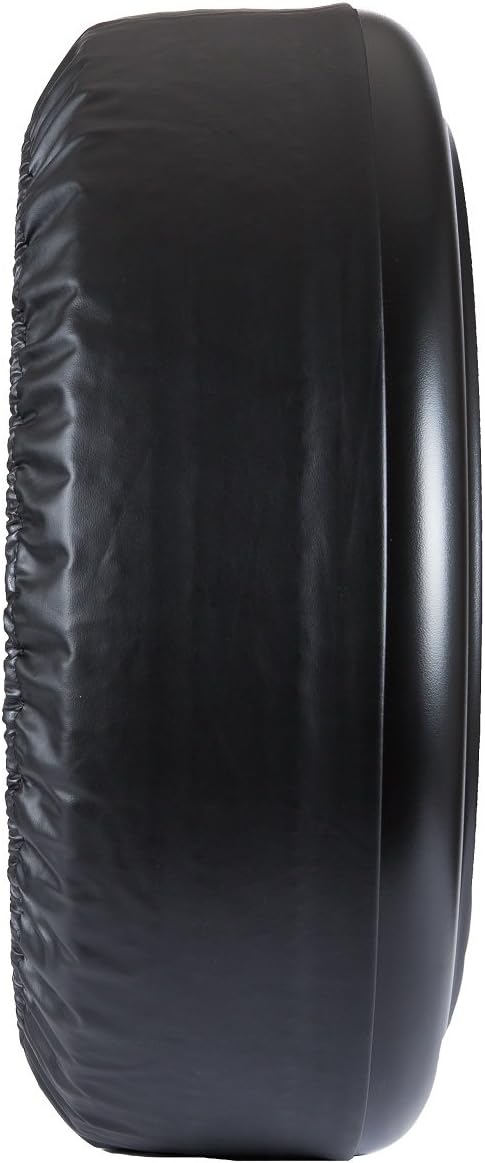 Black Textured Rigid Tire Cover for Jeep JK Wrangler X24688