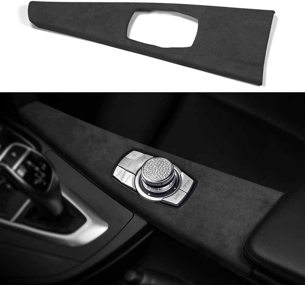 Multimedia Buttons Panel Cover Molding Trim Sticker Kit Interior Accessories Pack of 2 J26058