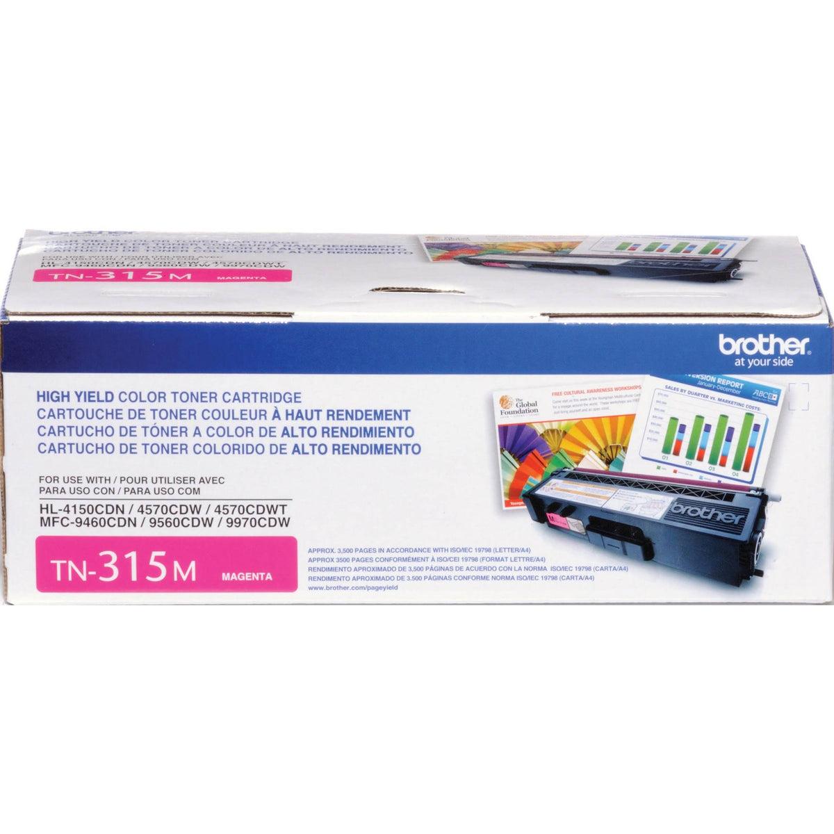 Magenta High Yield Toner Cartridge K20628