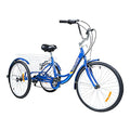 7-Speed Adult Tricycle with Large Basket 24/26 Inch L91327