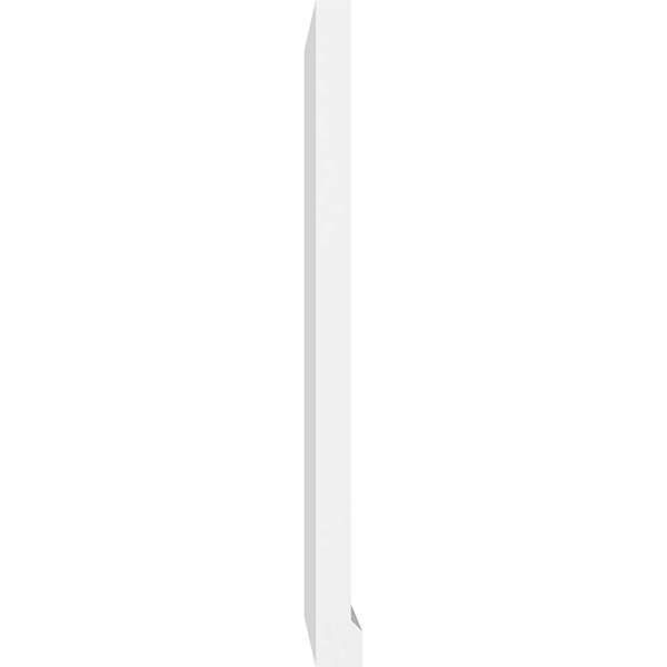 Vertical Surface Mount PVC Gable Vent S65035
