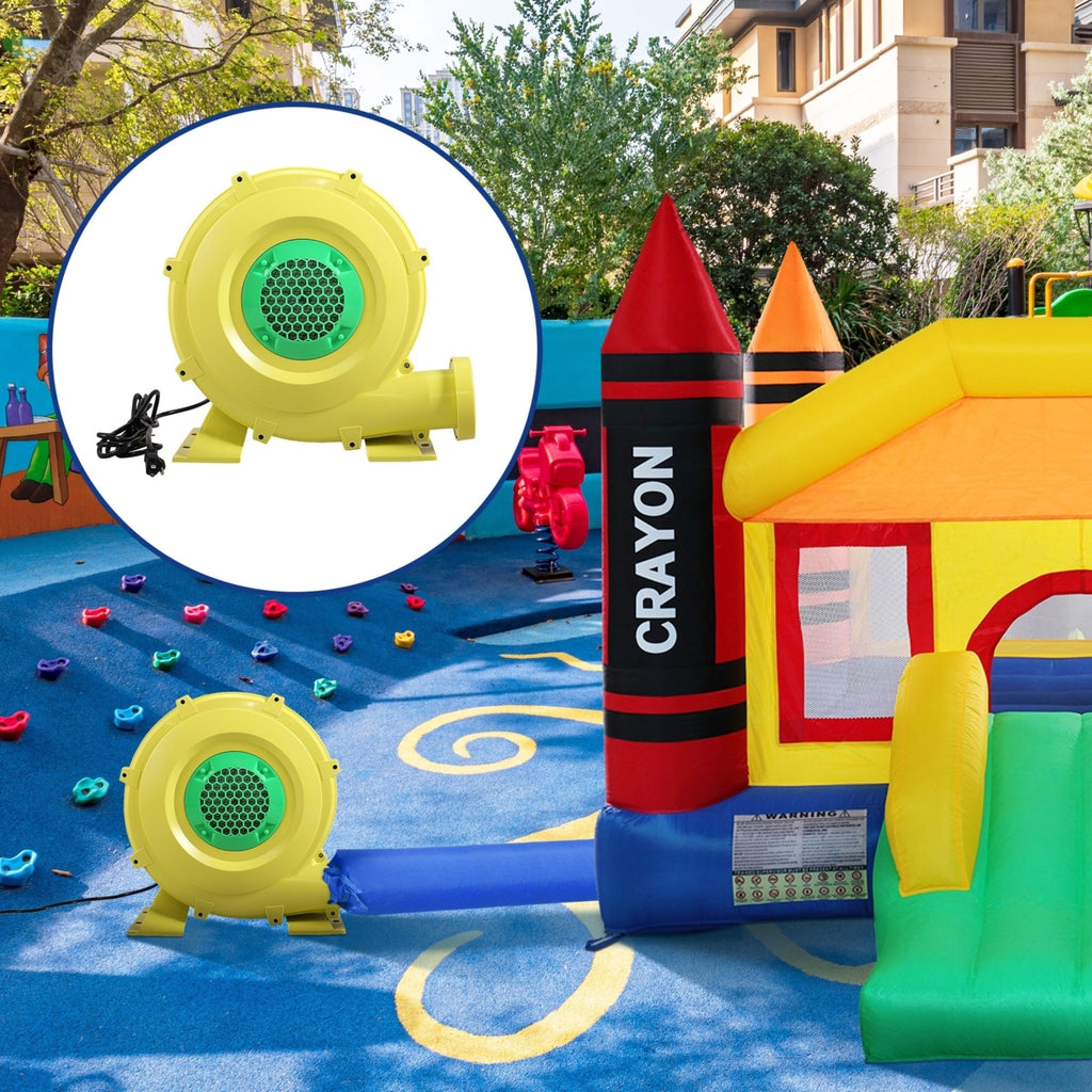 Yellow and Green Portable Air Blower for Inflatable Bounce Castle G957464