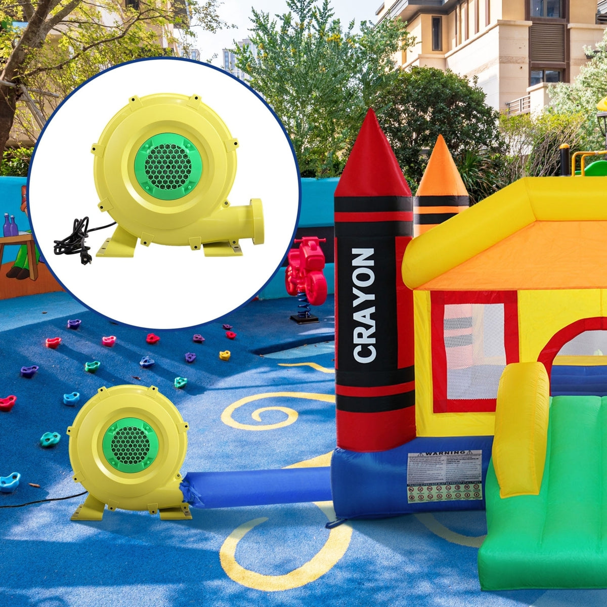 Yellow and Green Portable Air Blower for Inflatable Bounce Castle G957464