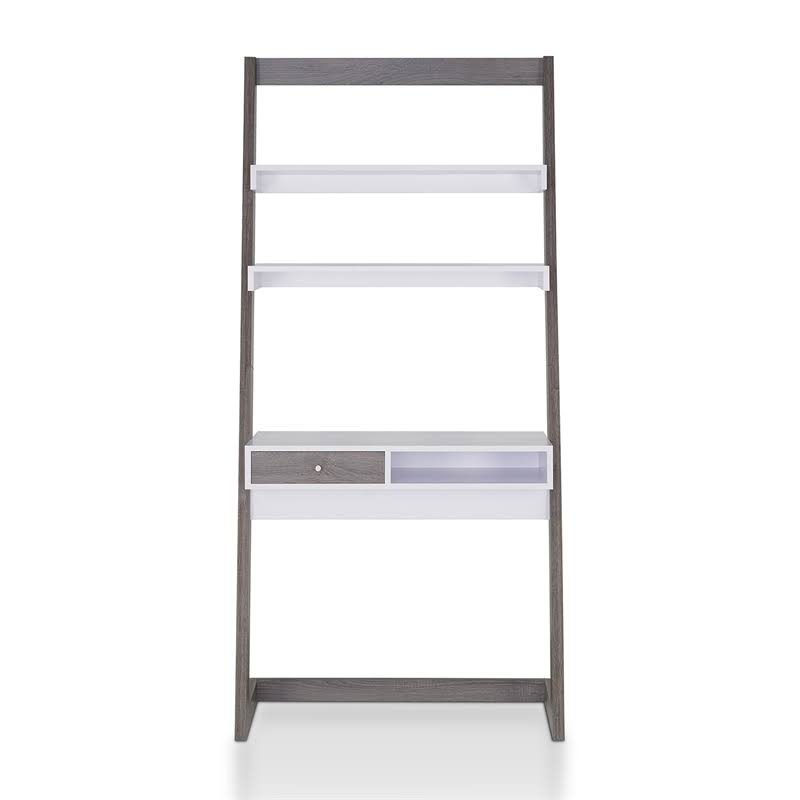 2-Piece Distressed Gray Home Office Set B56470