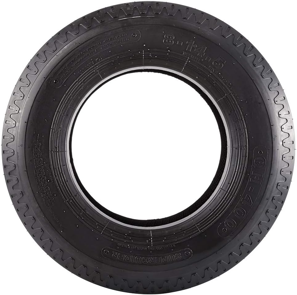 Set of 2 Heavy Duty Trailer Tires 8-14.5 Load Range G 14PR L2440
