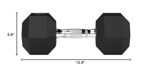Rubber Hex Dumbbell Hand Weight K205