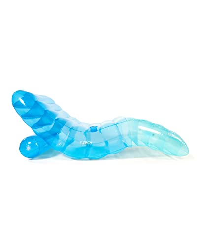Giant Inflatable Blue Chaise Lounger Pool Float D473826
